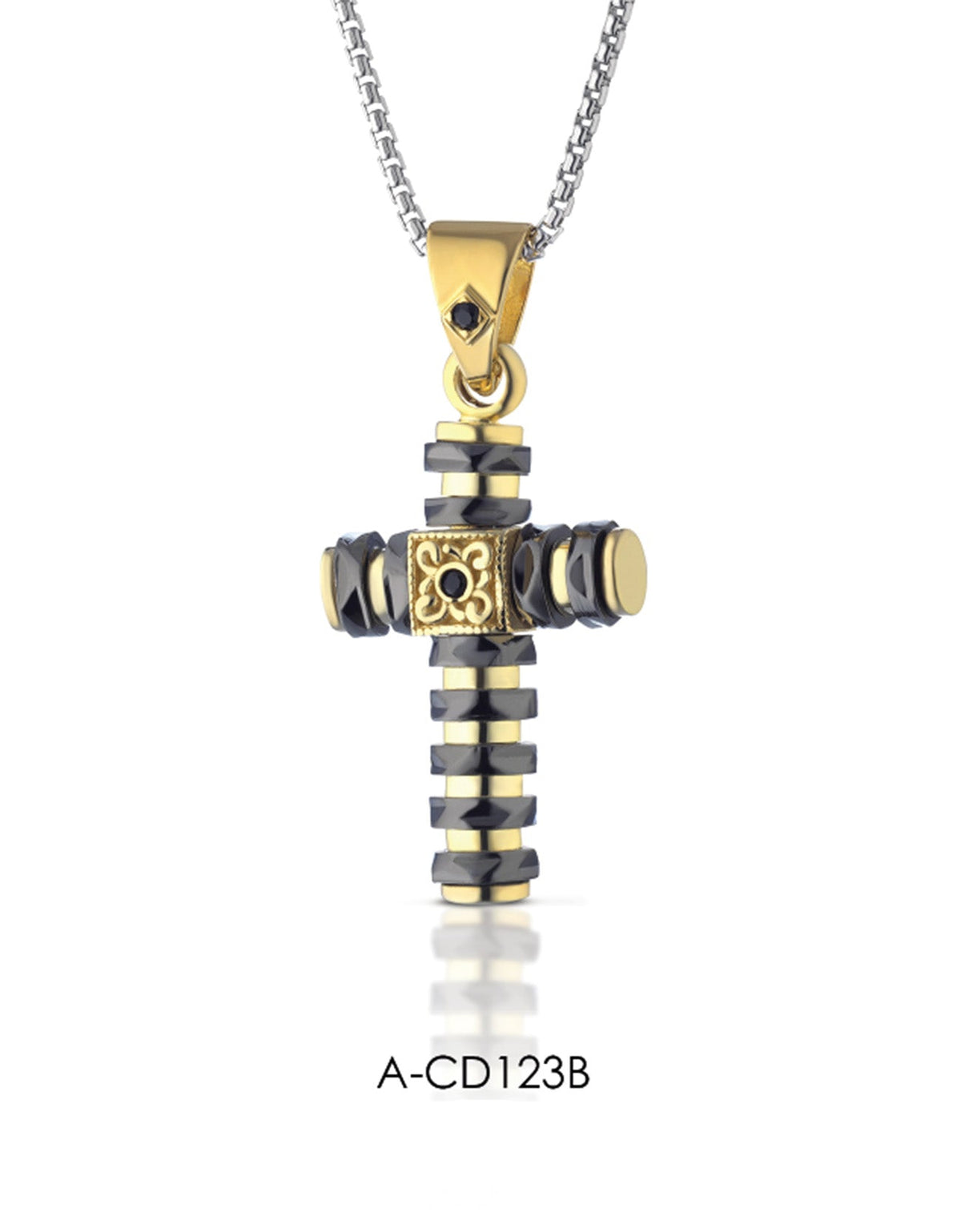 Collana con Ciondolo in Argento 925 A-CD123B