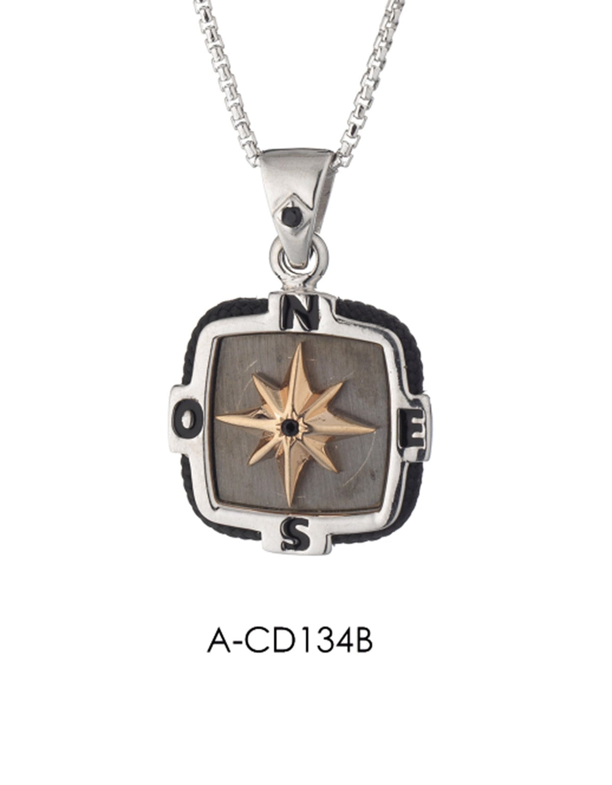 Collana con Ciondolo in Argento 925 A-CD134B