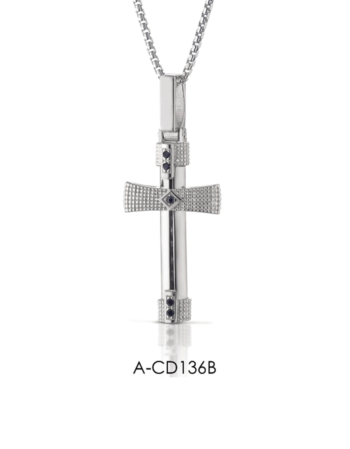 Collana con Ciondolo in Argento 925 A-CD136B