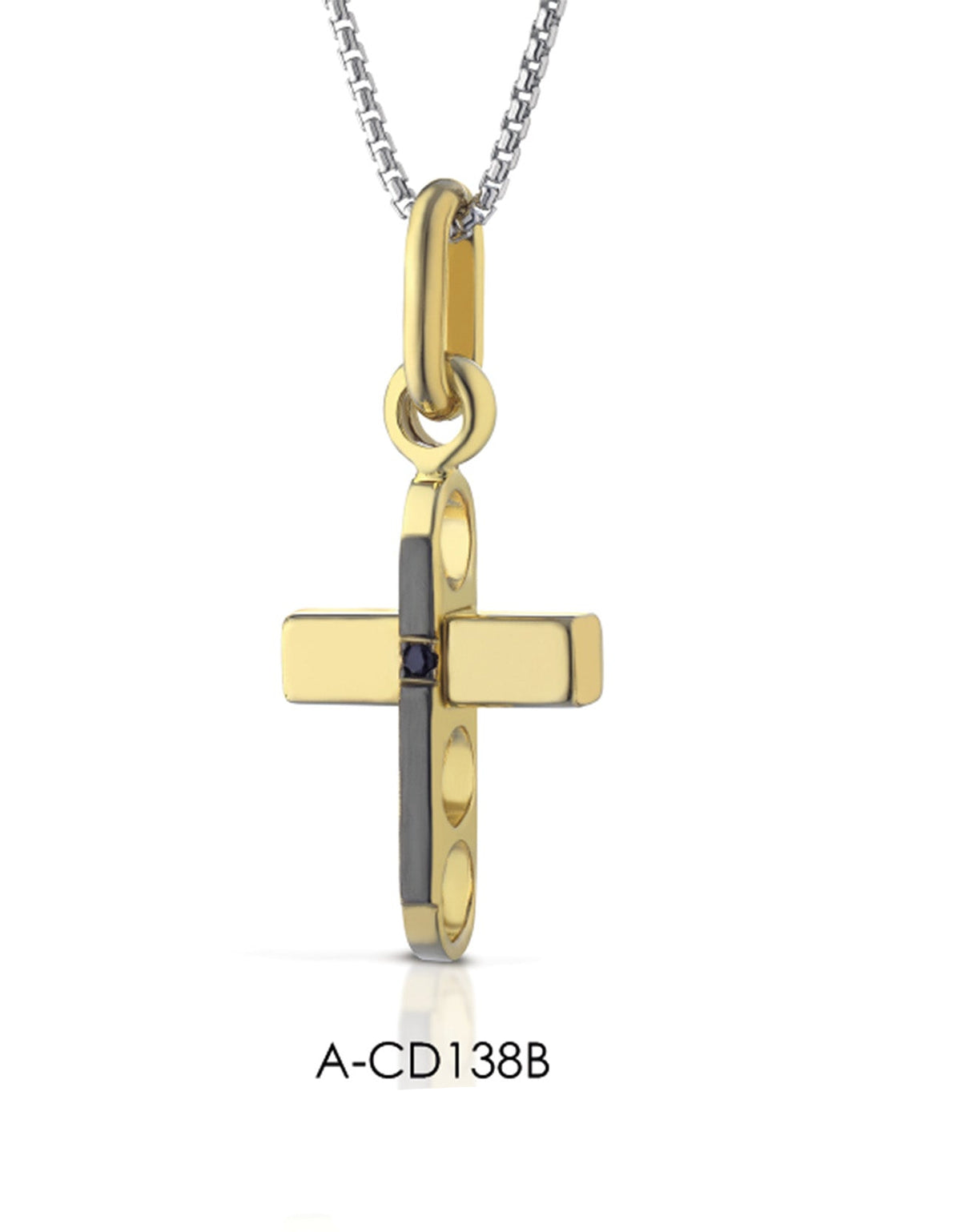 Collana con Ciondolo in Argento 925 A-CD138B