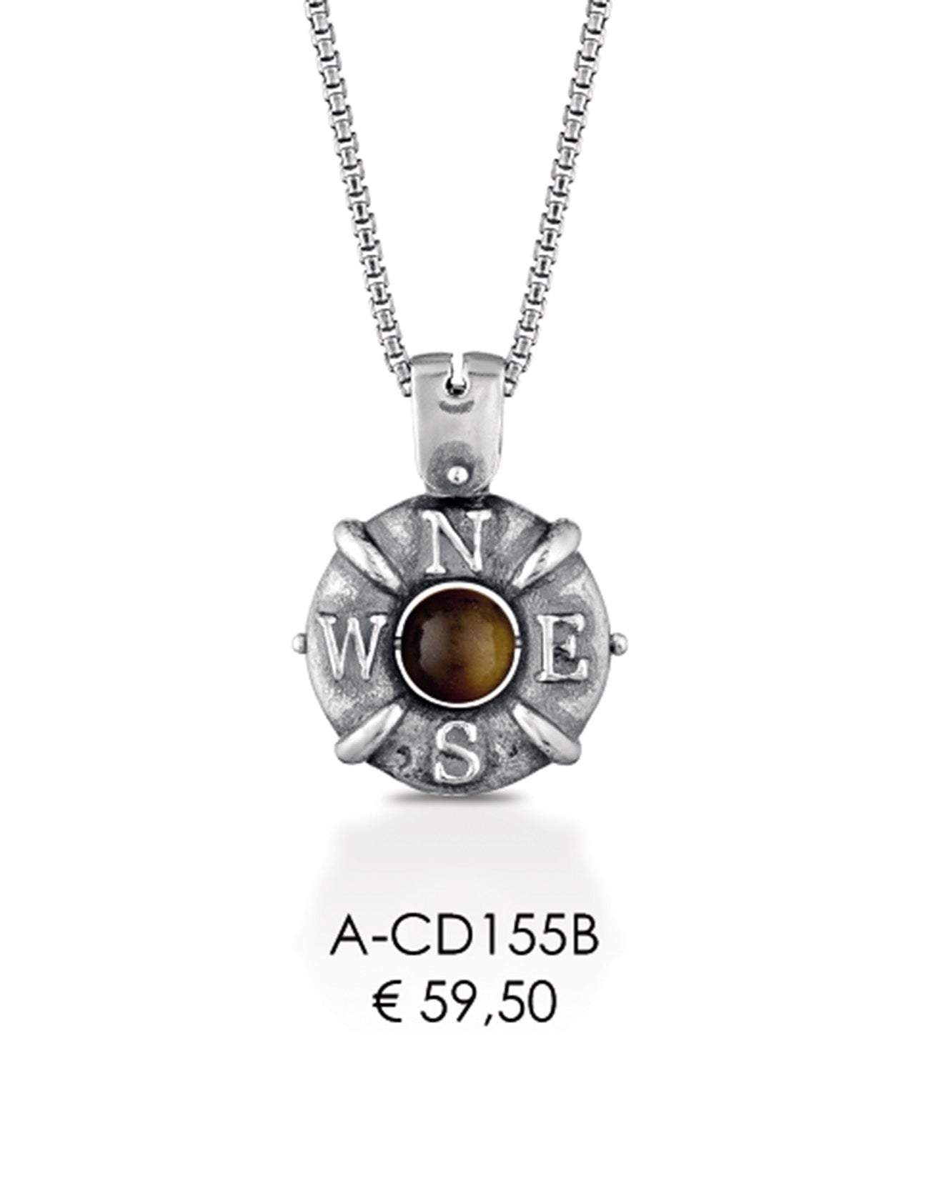 Collana con Ciondolo in Argento 925 A-CD155B