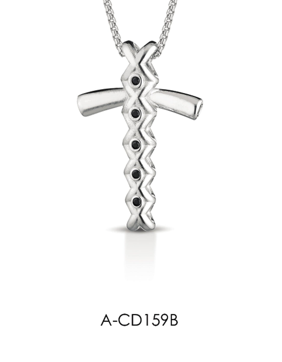 Collana con Ciondolo in Argento 925 A-CD159B