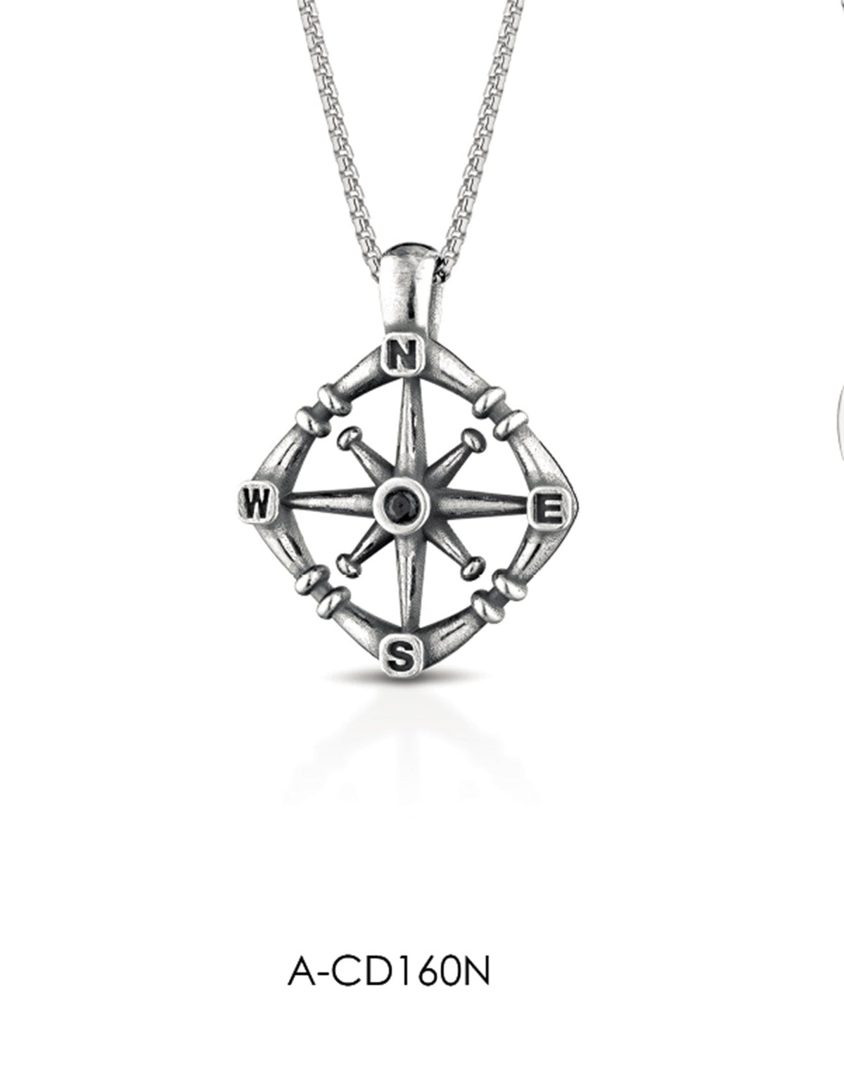 Collana con Ciondolo in Argento 925 A-CD160N