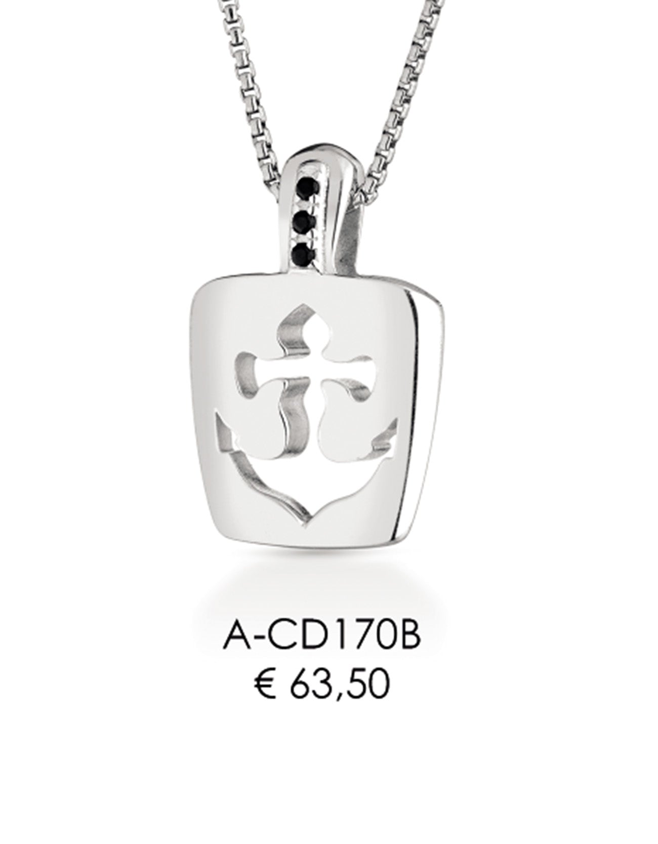 Collana con Ciondolo in Argento 925 A-CD170B