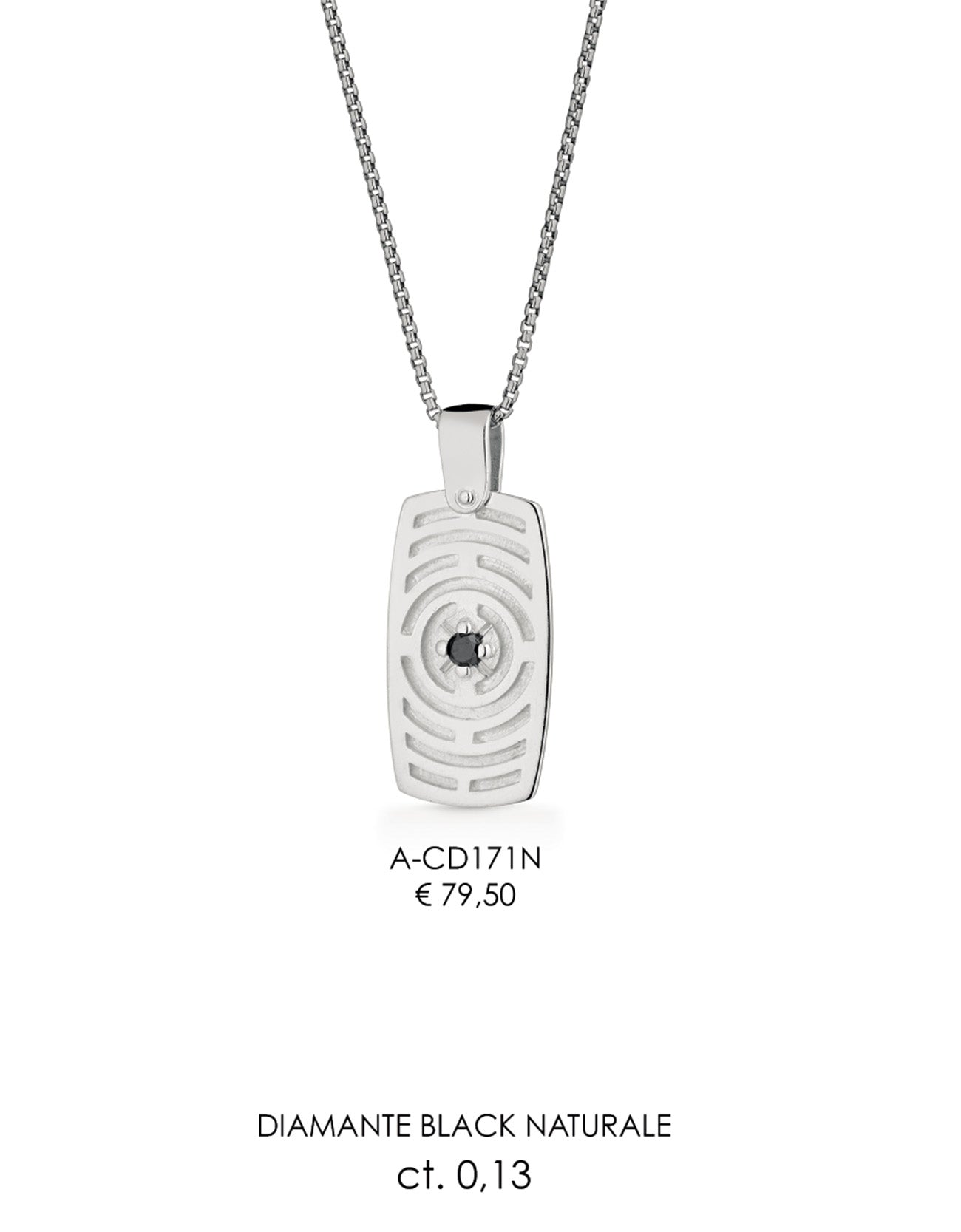 Collana con Ciondolo in Argento 925 A-CD171N