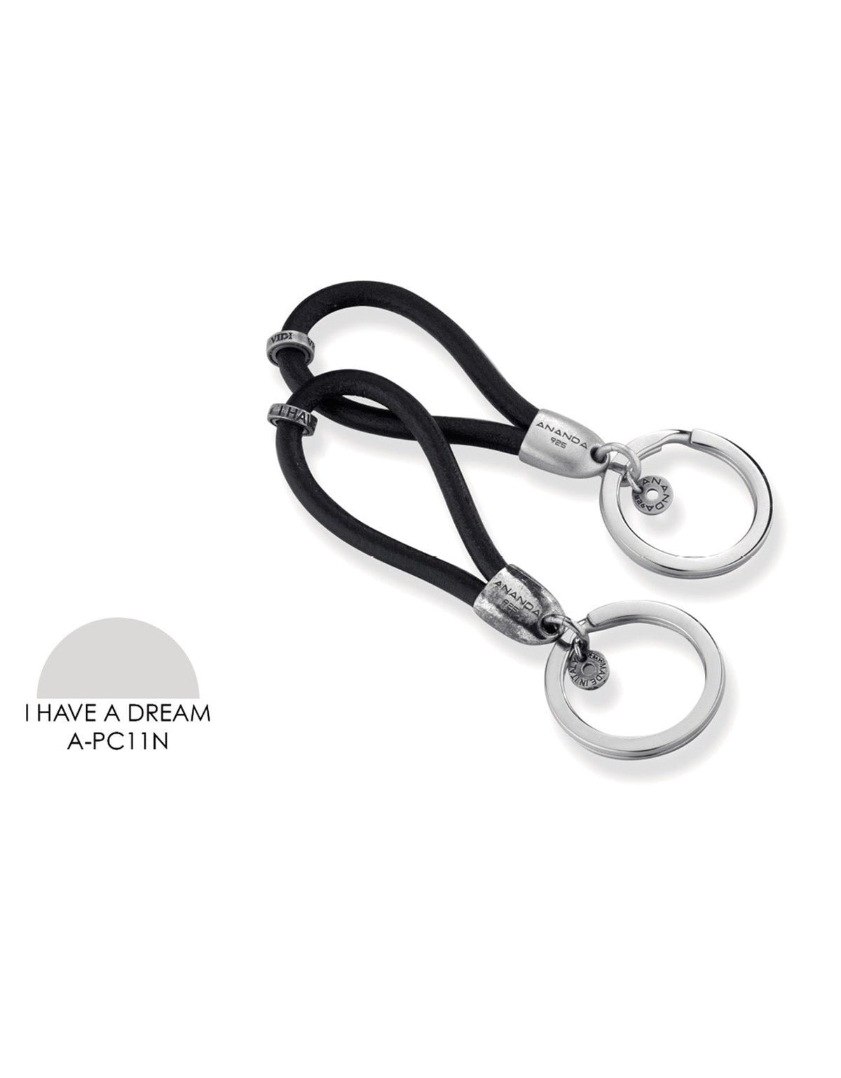 Portachiavi in Argento 925 A-PC11N
