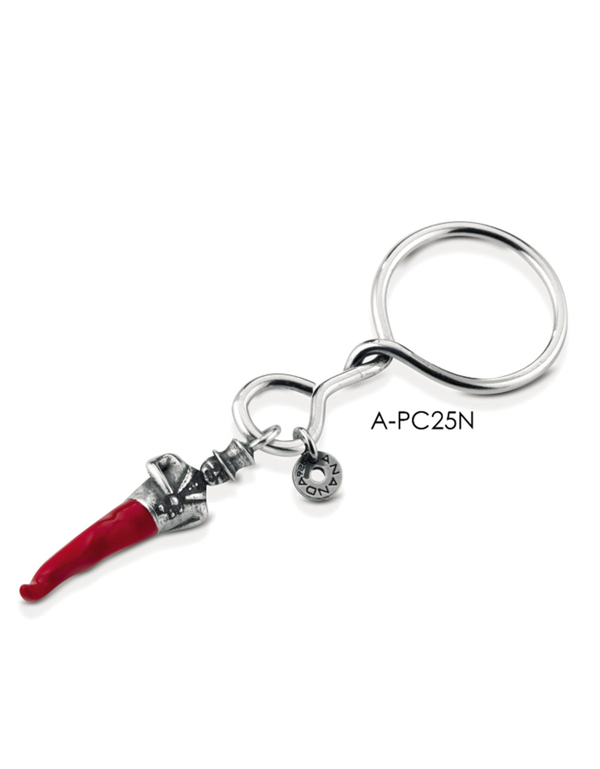 Portachiavi in Argento 925 A-PC25N