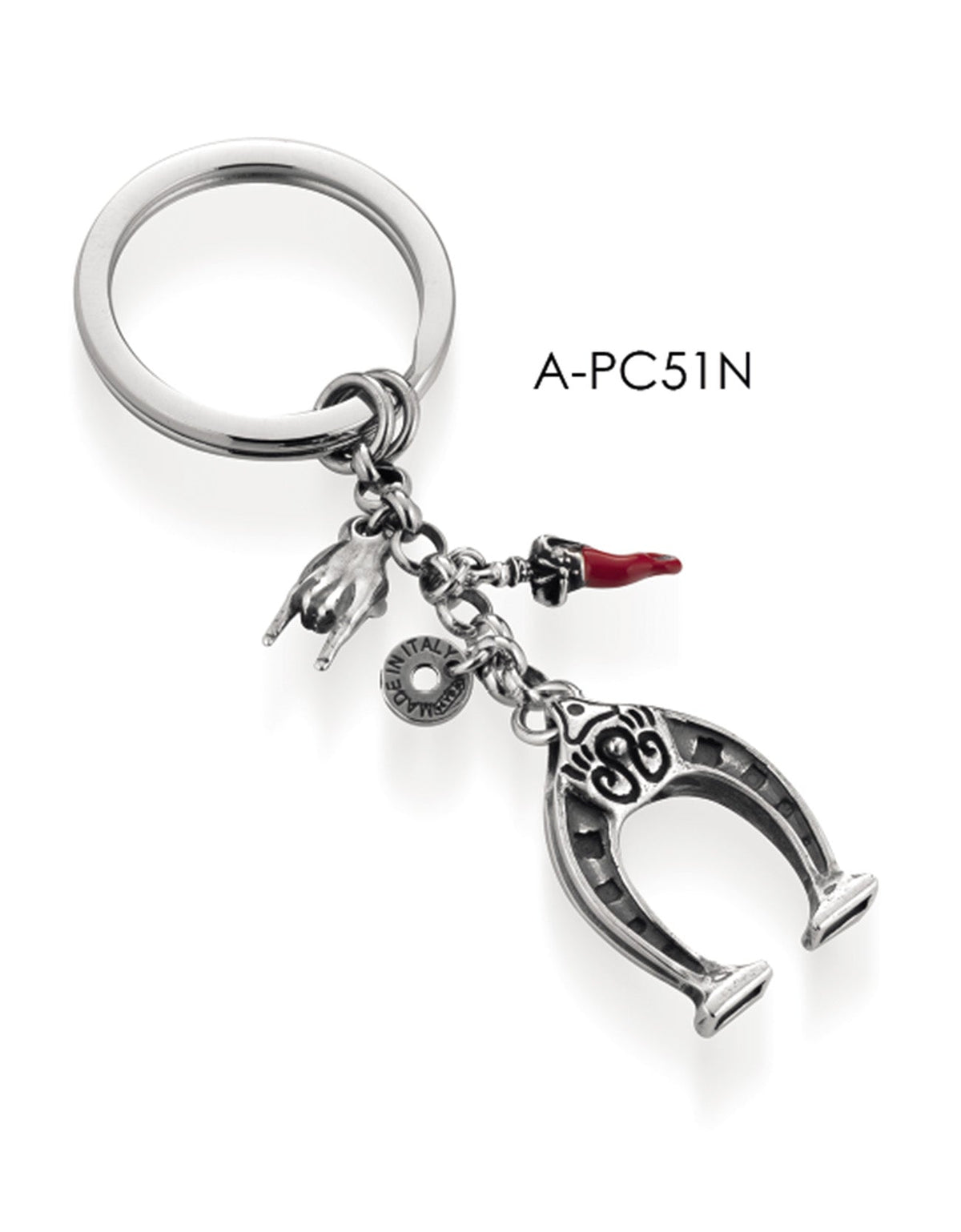 Portachiavi in Argento 925 A-PC51N