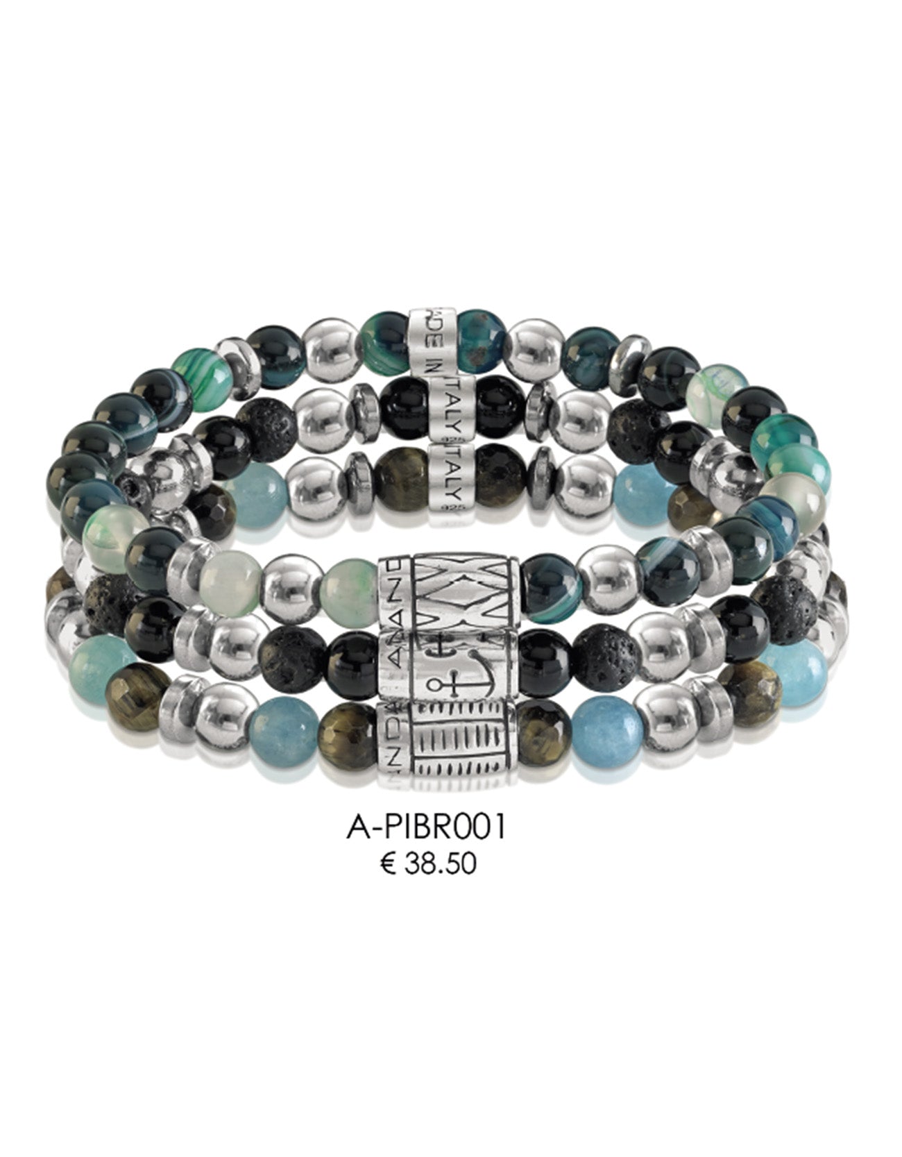 Bracciale in Argento 925 linea ELASTIC A-PIBR001