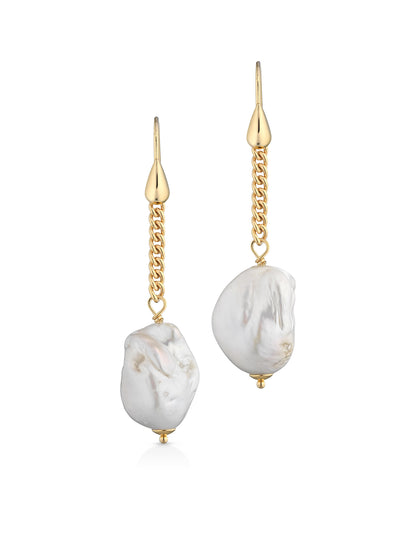 Orecchini con PERLE in Ottone/Bronzo G-PA802OR