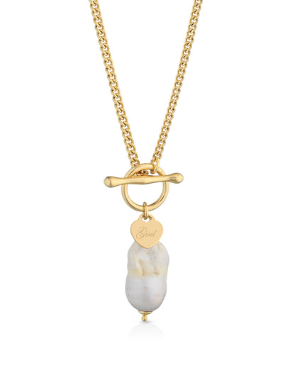 Collana con PERLE in Ottone/Bronzo G-PA802CL