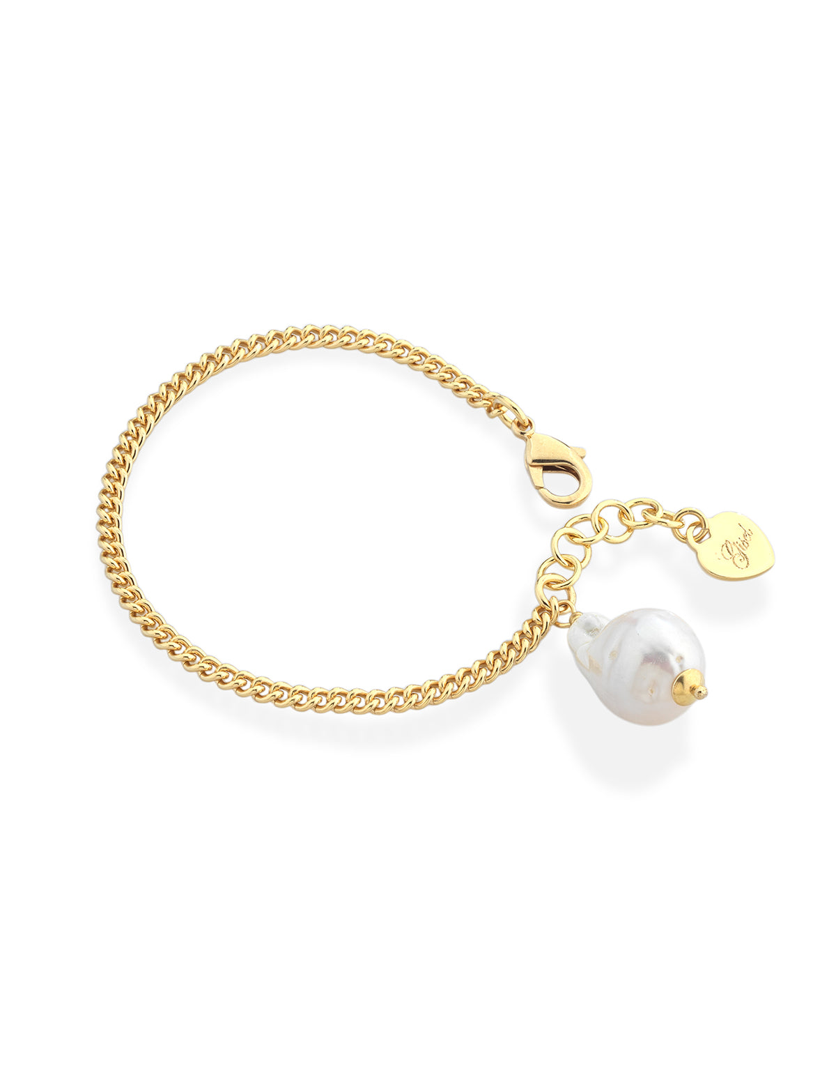 Bracciale con PERLE in Ottone/Bronzo G-PA802BR