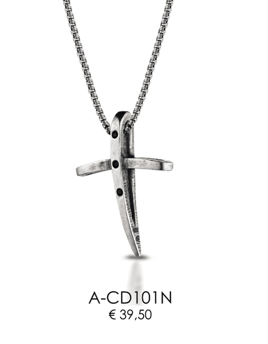 Collana con Ciondolo in Argento 925 A-CD101N