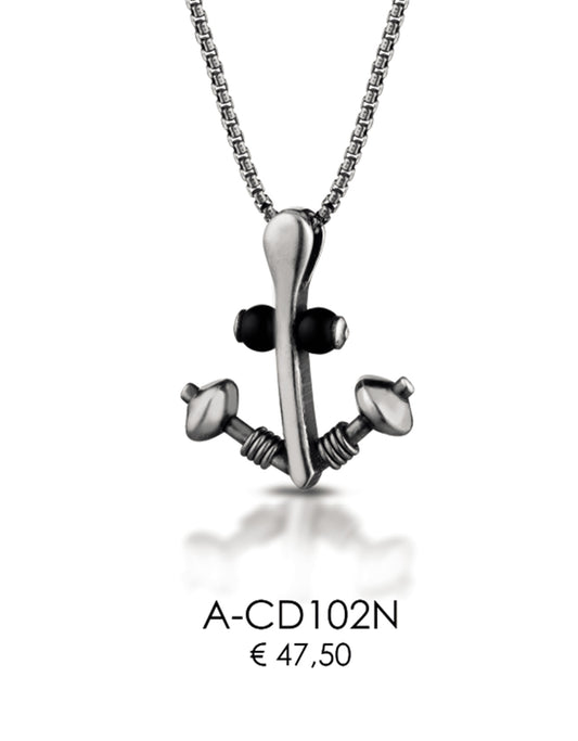 Collana con Ciondolo in Argento 925 A-CD102N