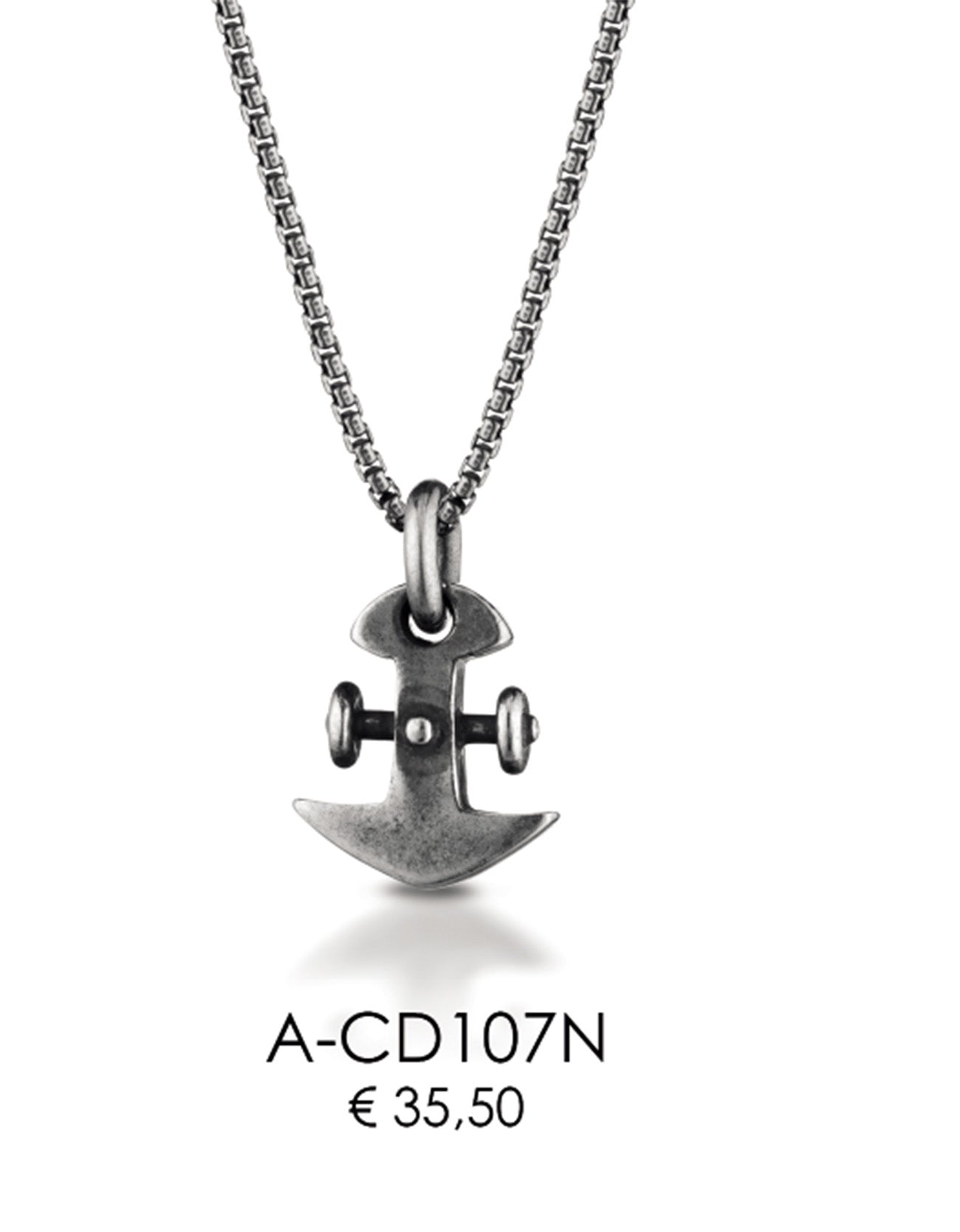 Collana con Ciondolo in Argento 925 A-CD107N