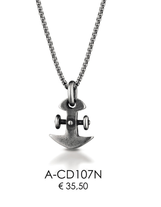 Collana con Ciondolo in Argento 925 A-CD107N