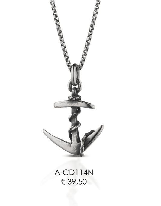 Collana con Ciondolo in Argento 925 A-CD114N