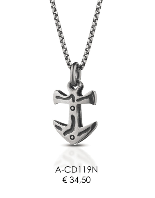 Collana con Ciondolo in Argento 925 A-CD119N