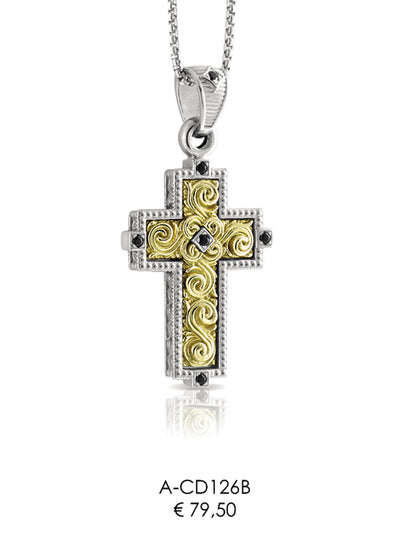 Collana con Ciondolo in Argento 925 A-CD126B