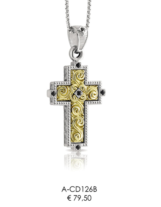 Collana con Ciondolo in Argento 925 A-CD126B