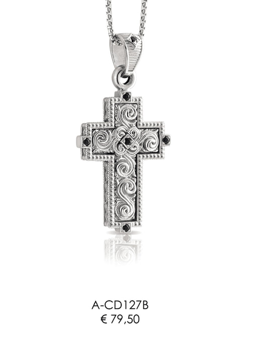 Collana con Ciondolo in Argento 925 A-CD127B
