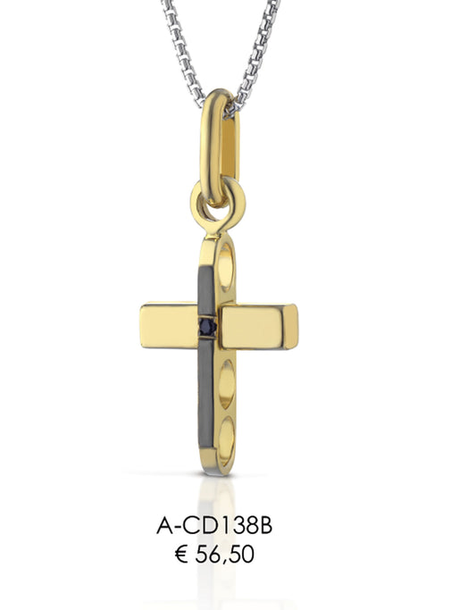 Collana con Ciondolo in Argento 925 A-CD138B