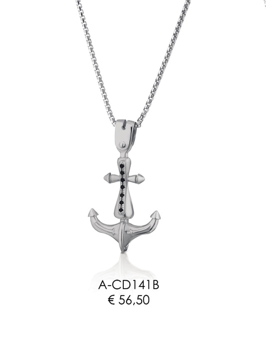 Collana con Ciondolo in Argento 925 A-CD141B