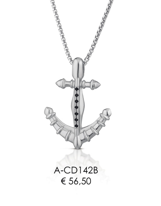 Collana con Ciondolo in Argento 925 A-CD142B