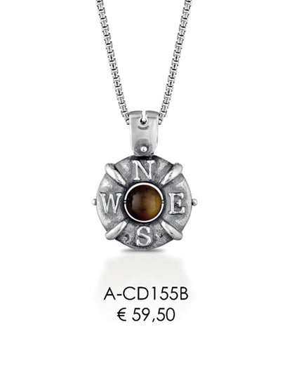 Collana con Ciondolo in Argento 925 A-CD155B