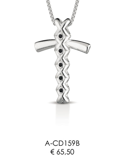 Collana con Ciondolo in Argento 925 A-CD159B