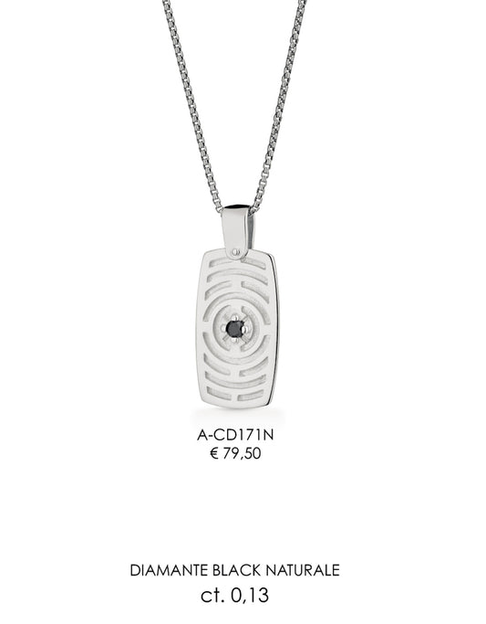 Collana con Ciondolo in Argento 925 A-CD171N