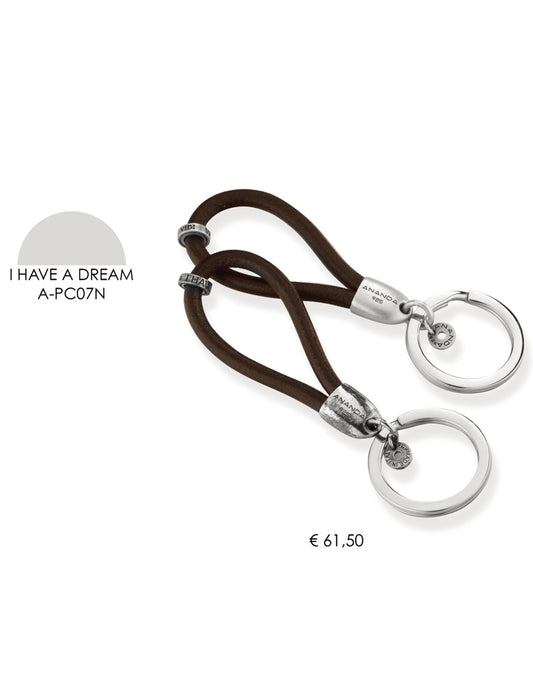 Portachiavi in Argento 925 A-PC07N